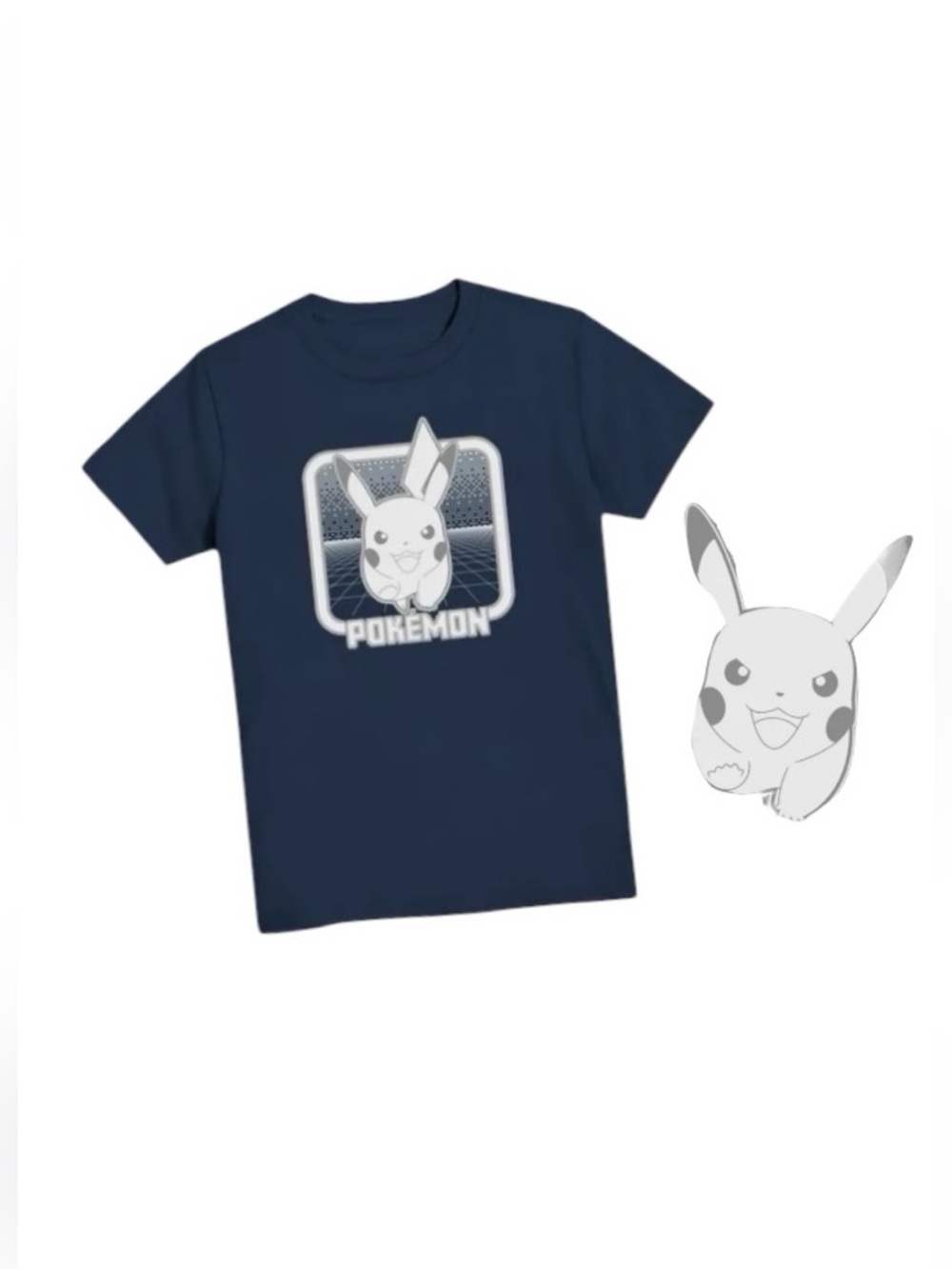 Pokémon Pikachu Crew Neck Graphic Tee